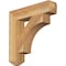 Ekena Millwork Westlake Craftsman Rough Sawn Bracket, Western Red Cedar, 4"W x 20"D x 20"H BKT04X20X20WTL04RWR - alternate 1